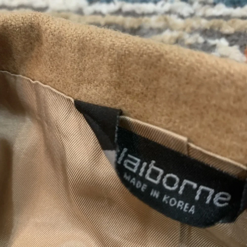 Men's Sportscoat Claiborne 100% Camel‎ Hair! Size ( 46 L) Two Button